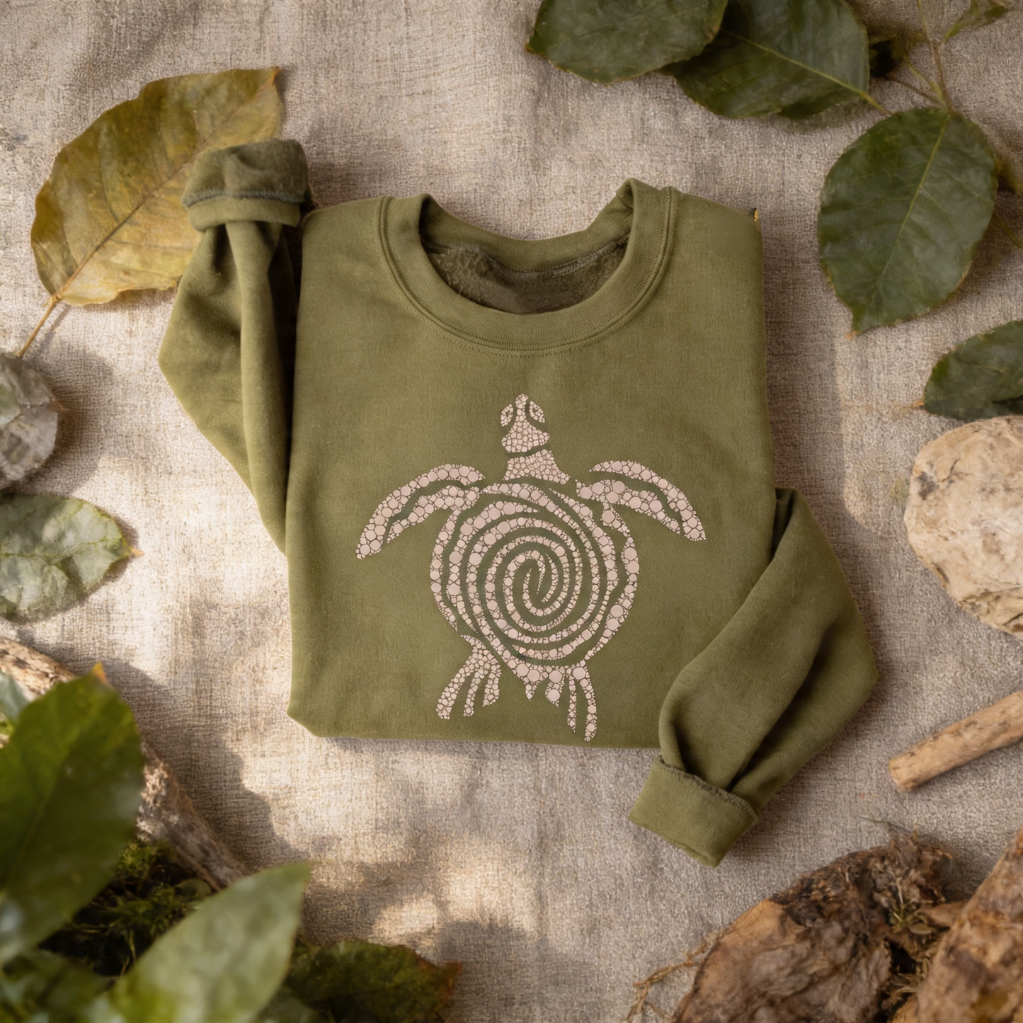 Ocean Turtle Sun Sweatshirt