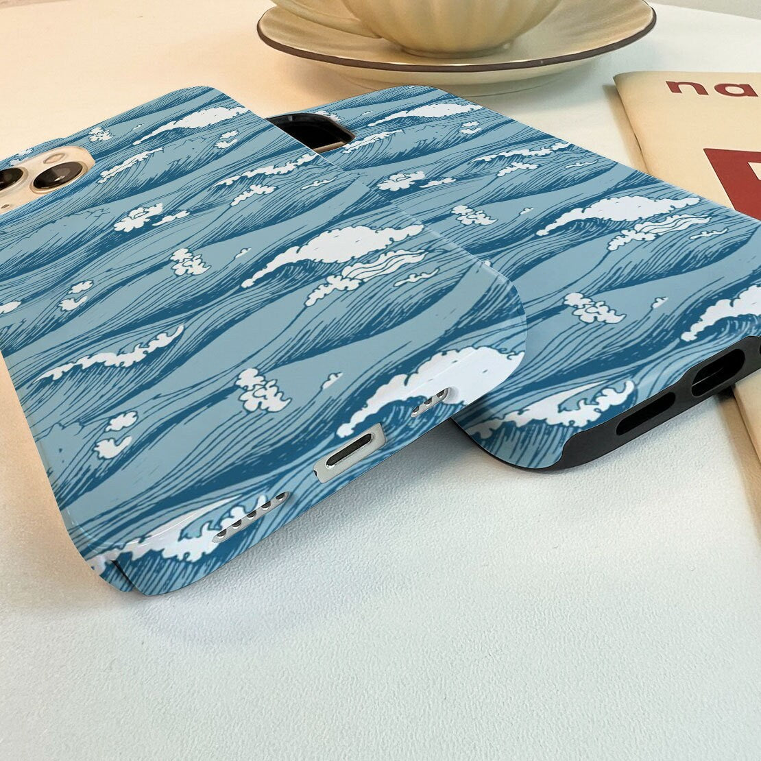 Blue Sea Wave Phone Case