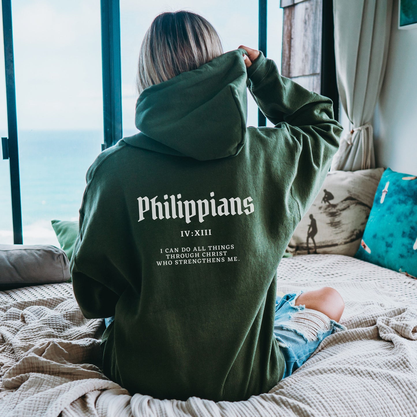 Philippians 4 Christian Hoodie