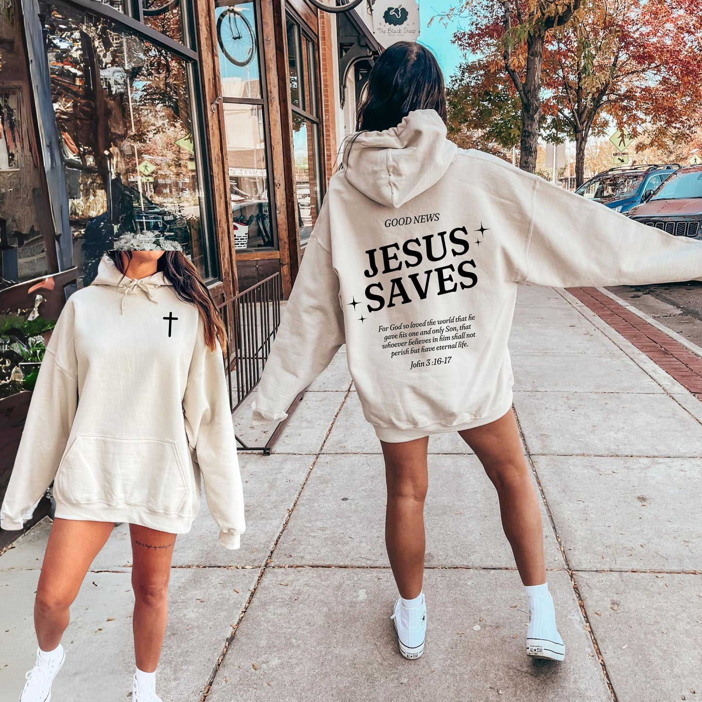 Jesus Saves Hoodie V14