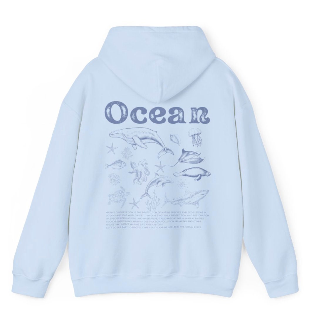 Ocean Inspired Style Hoodie