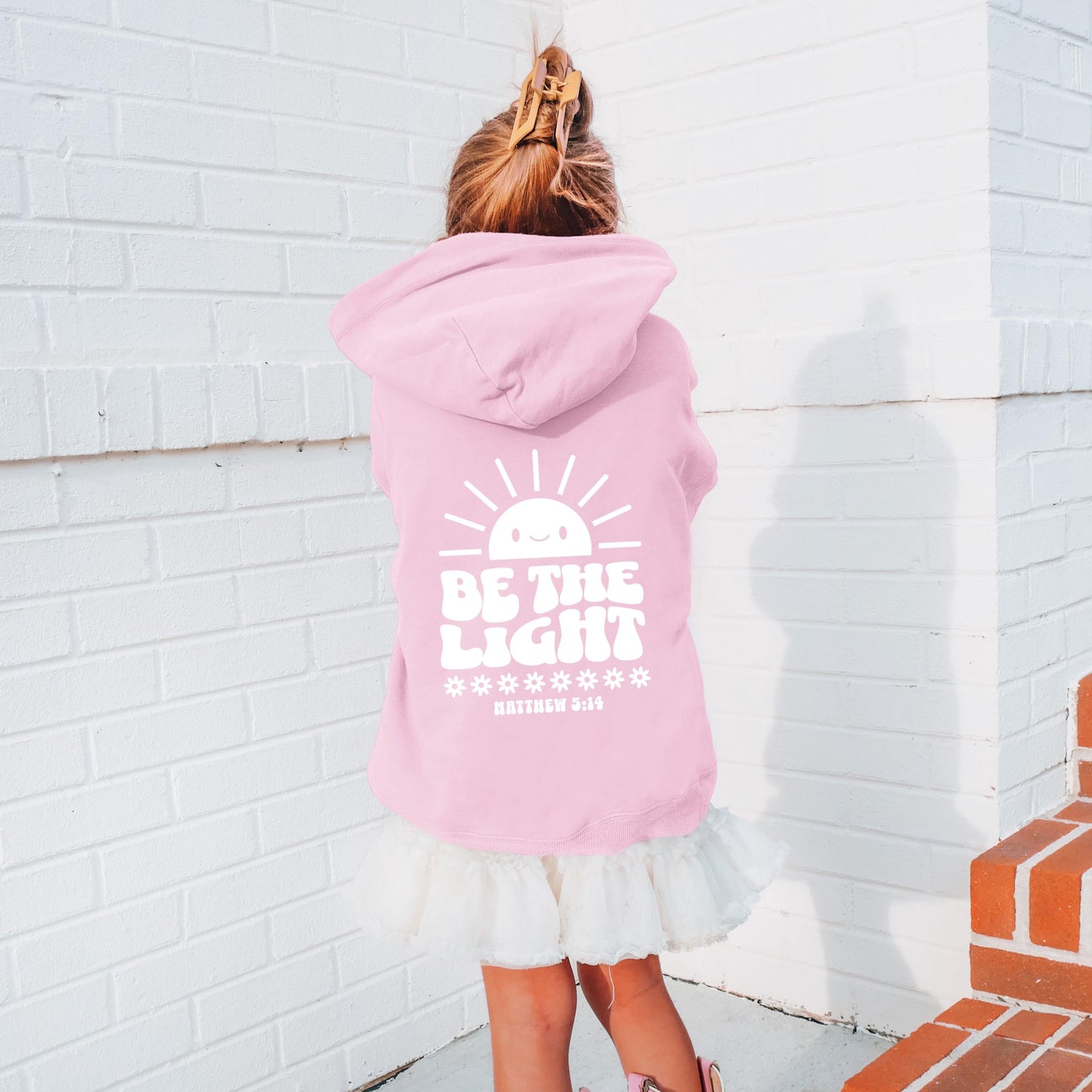 Kids Christian Hoodie Be The Light