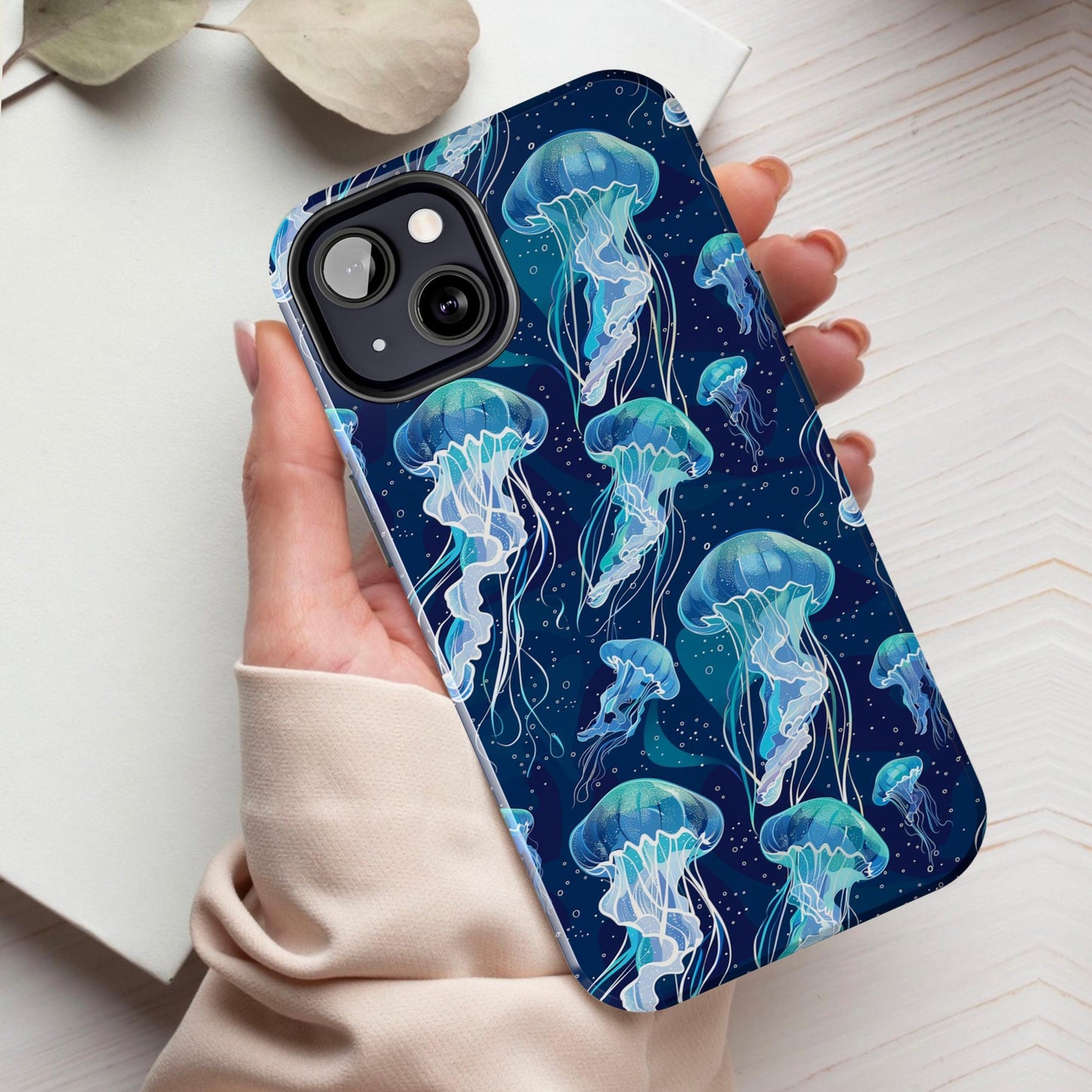 Blue Jellyfish Case