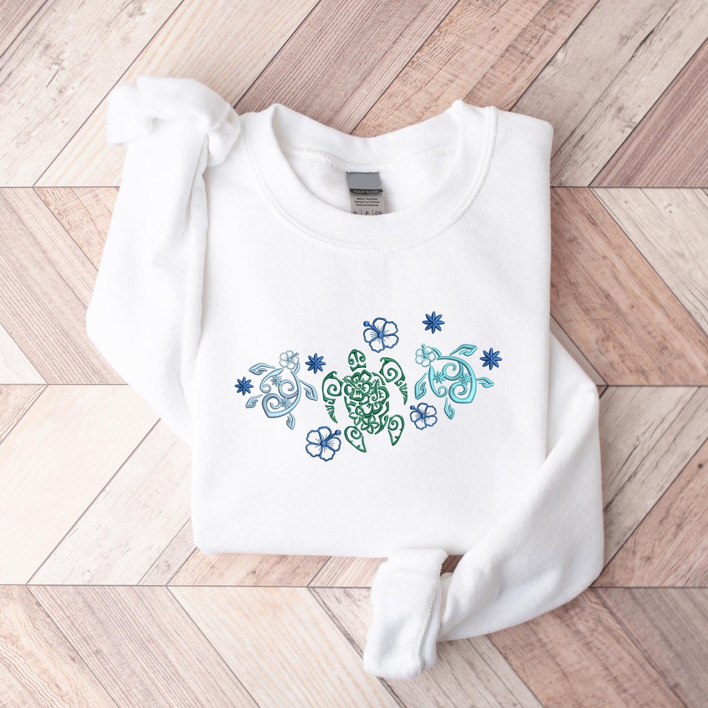 Tropical Turtle Sweater