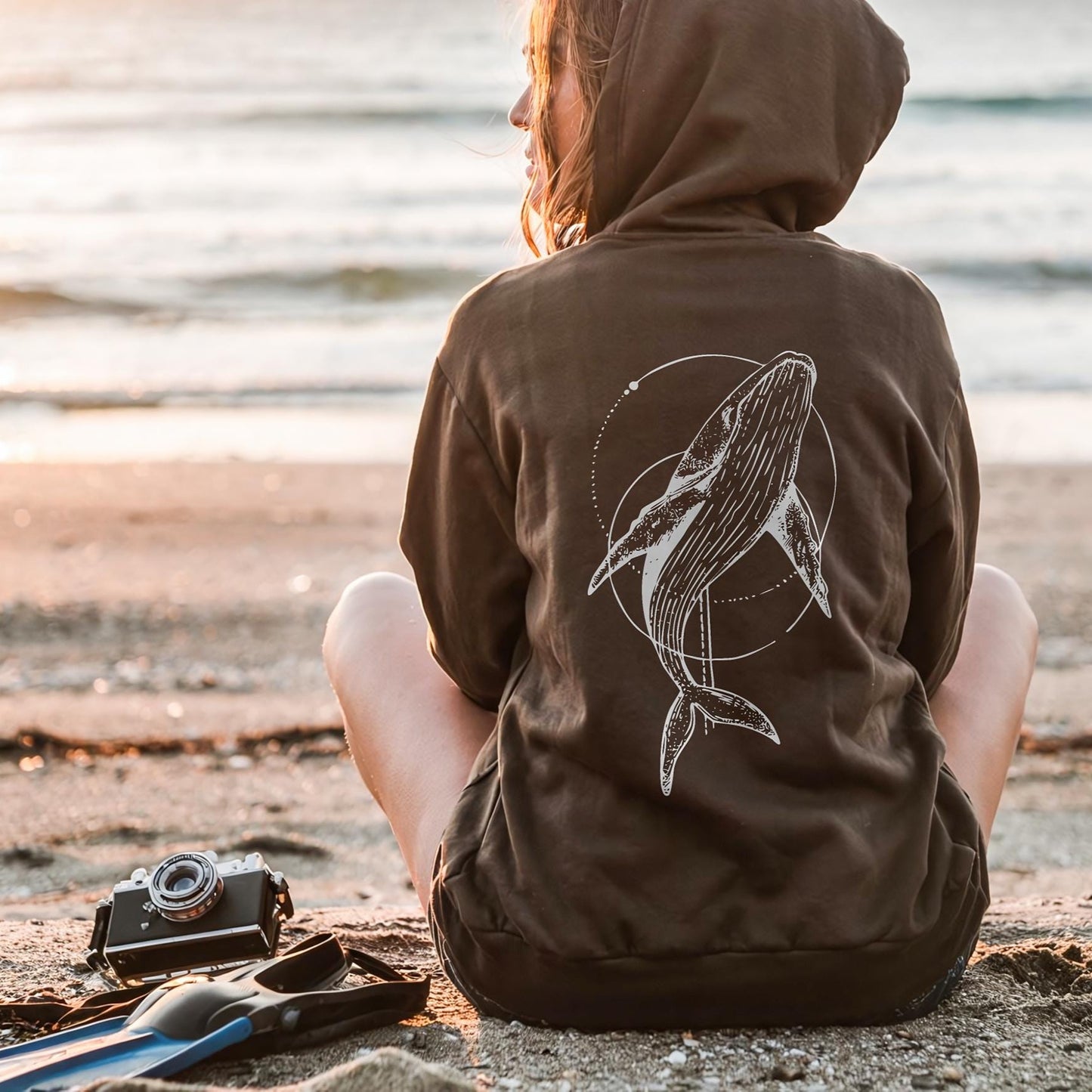 Whale Ocean Hoodie V2