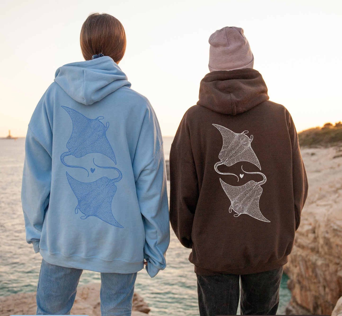 Beachy Manta Hoodie