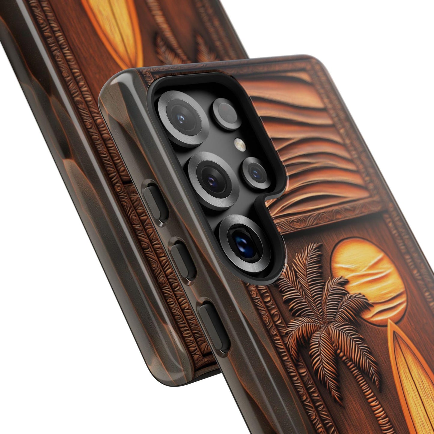 Faux Carved Wood Case