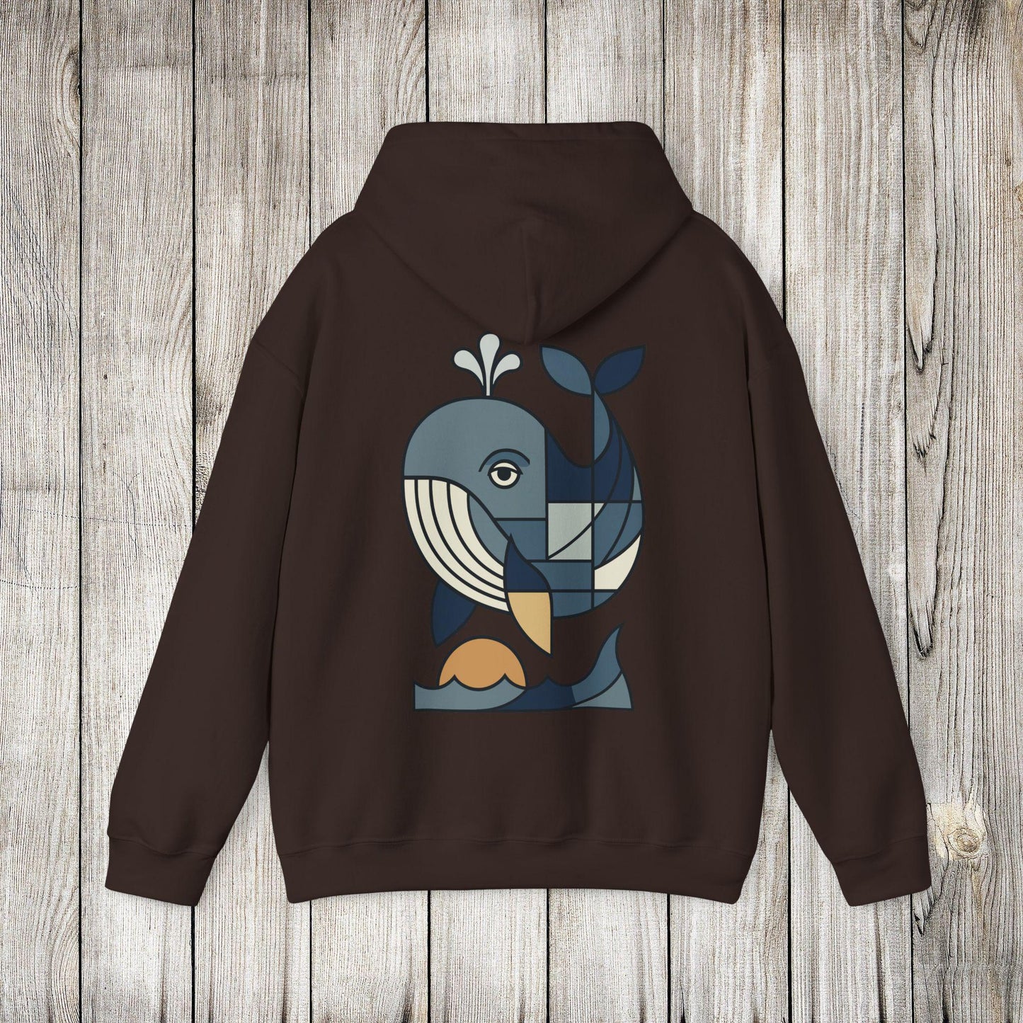 Graphic Whale Hoodie