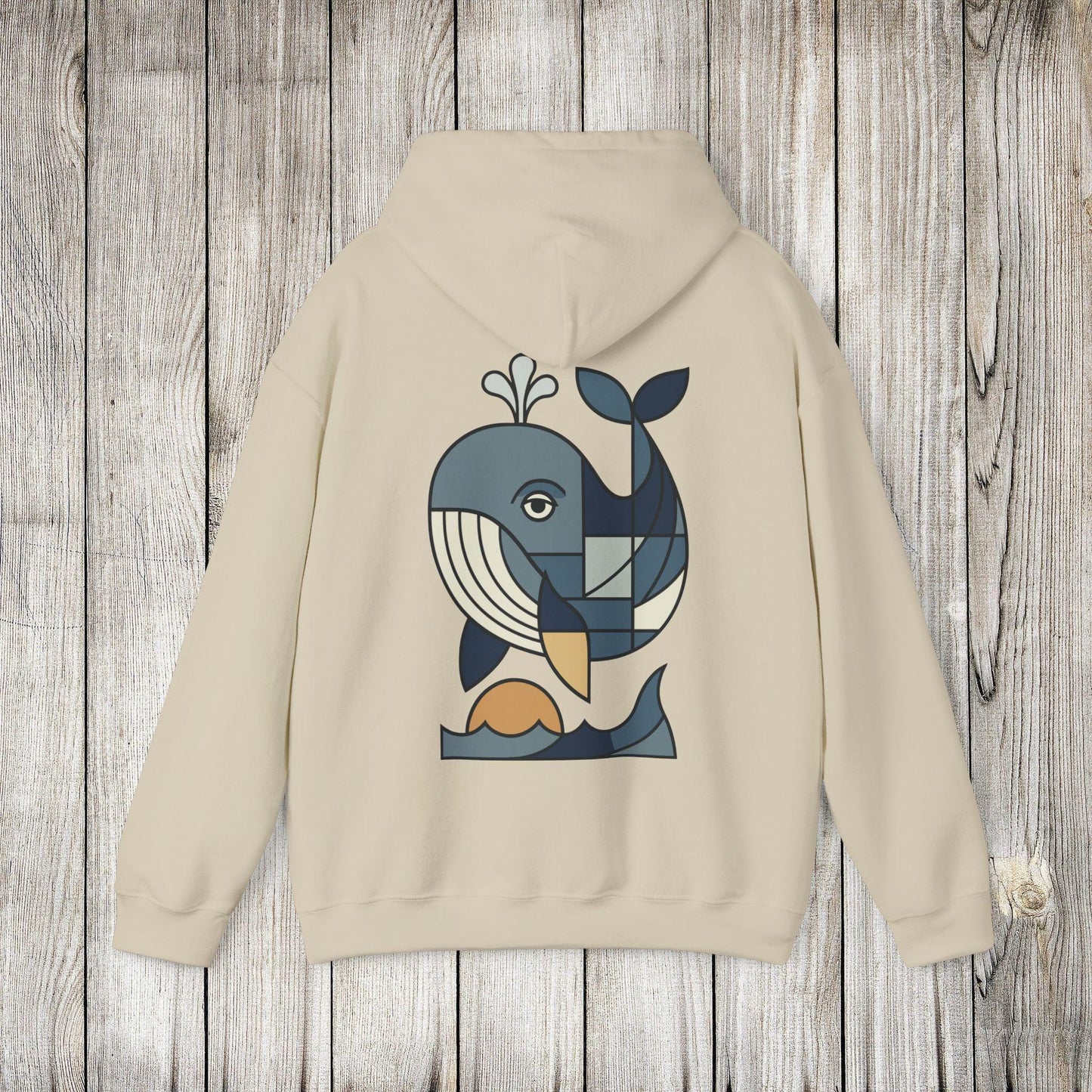 Graphic Whale Hoodie