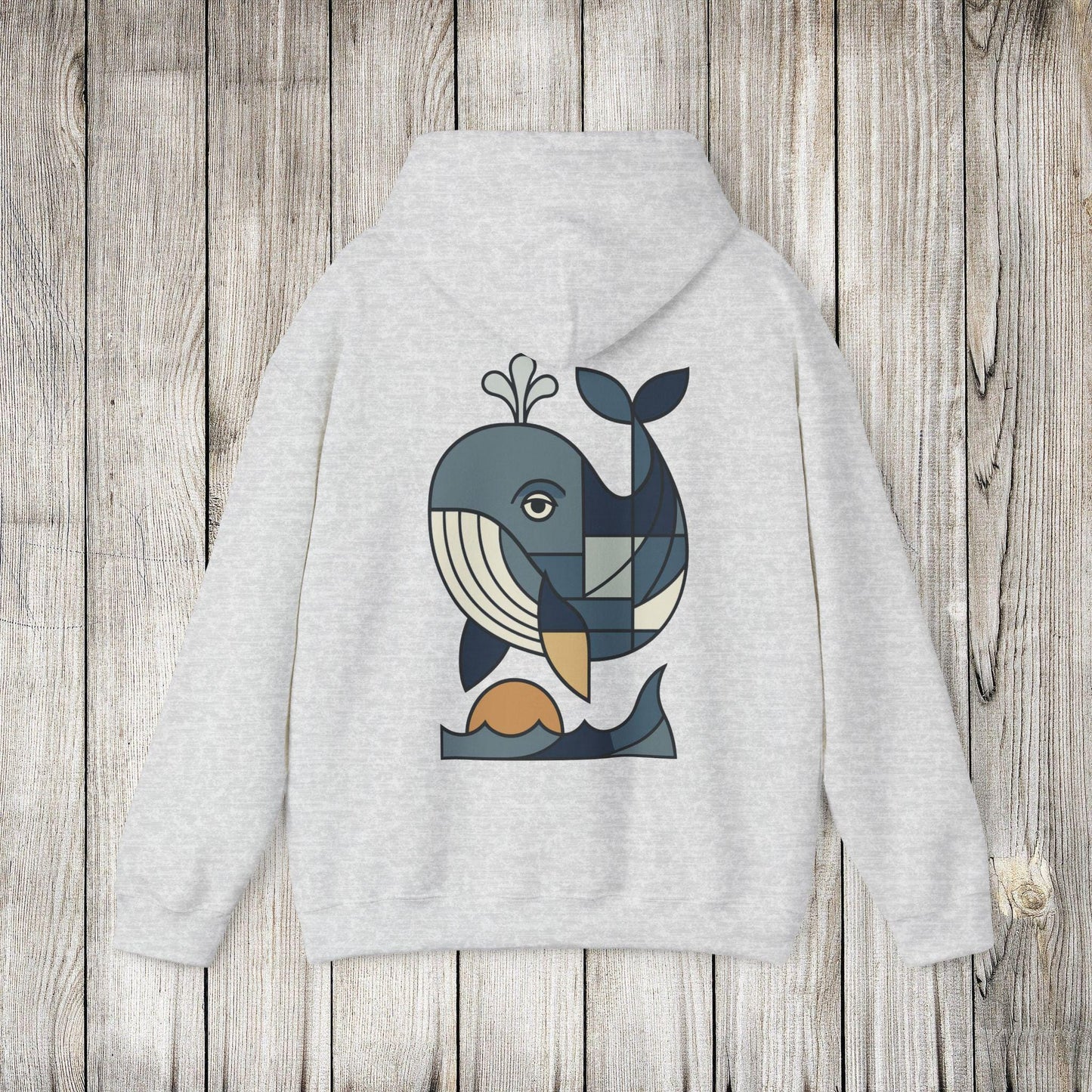 Graphic Whale Hoodie