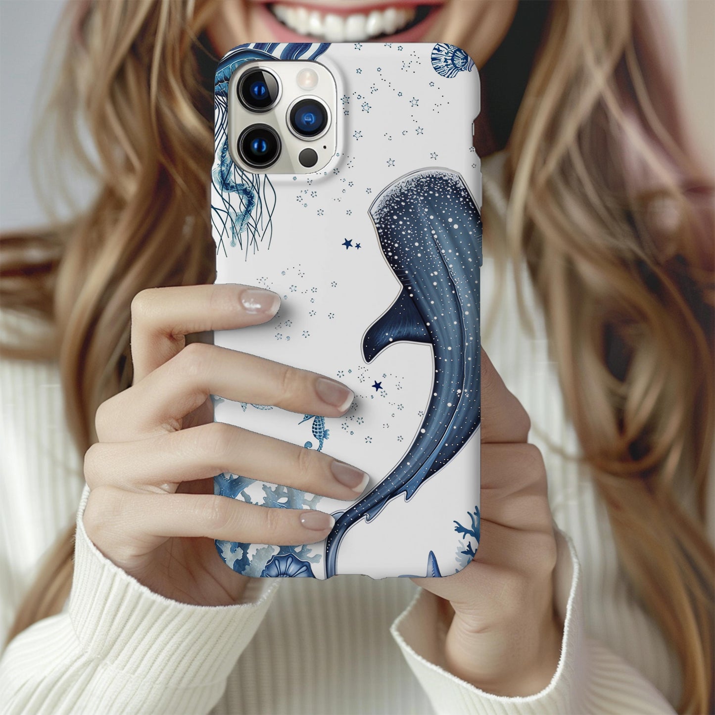 Retro Whale Shark Case V7
