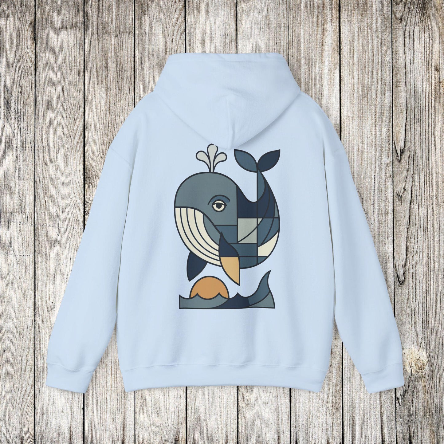 Graphic Whale Hoodie