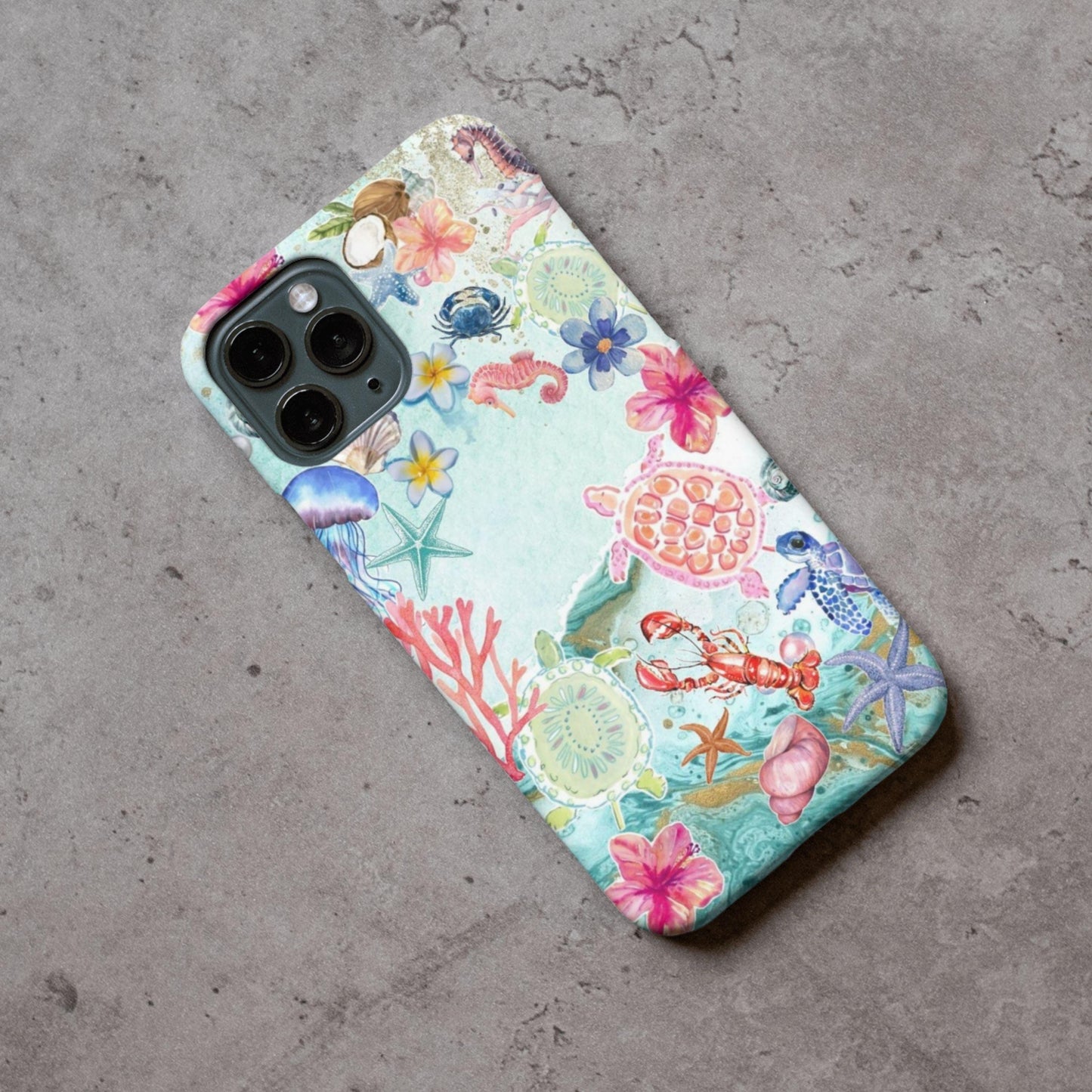 Aesthetic Turtle Case