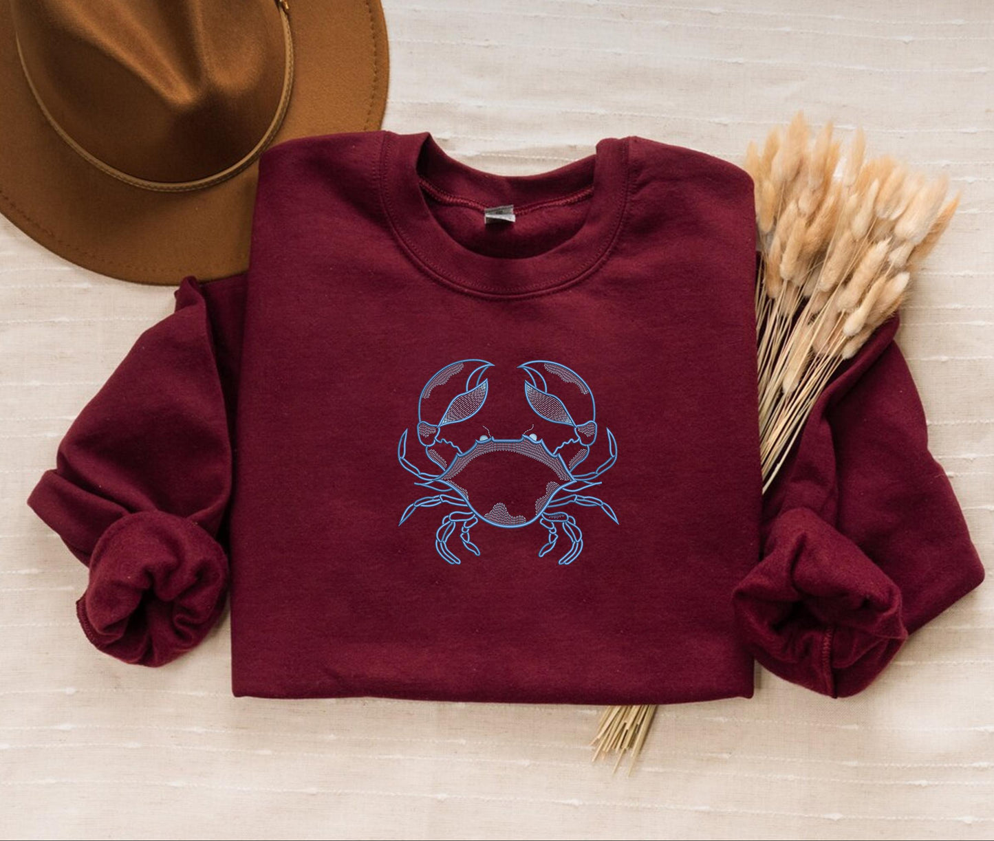 Blue Crab Sweater