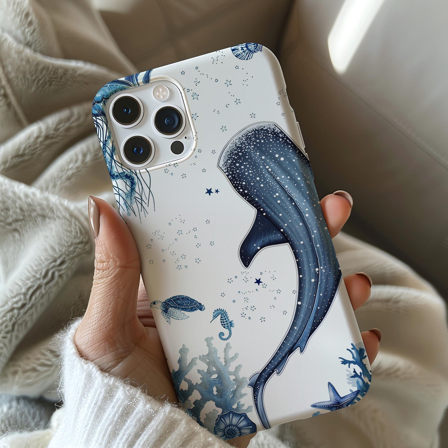 Retro Whale Shark Case V7