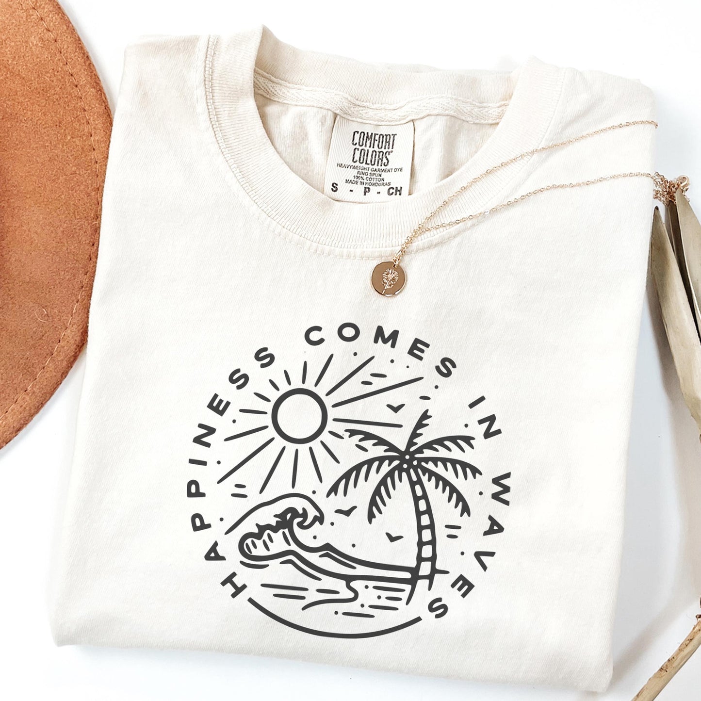 Happiness Comes in Waves Shirt V