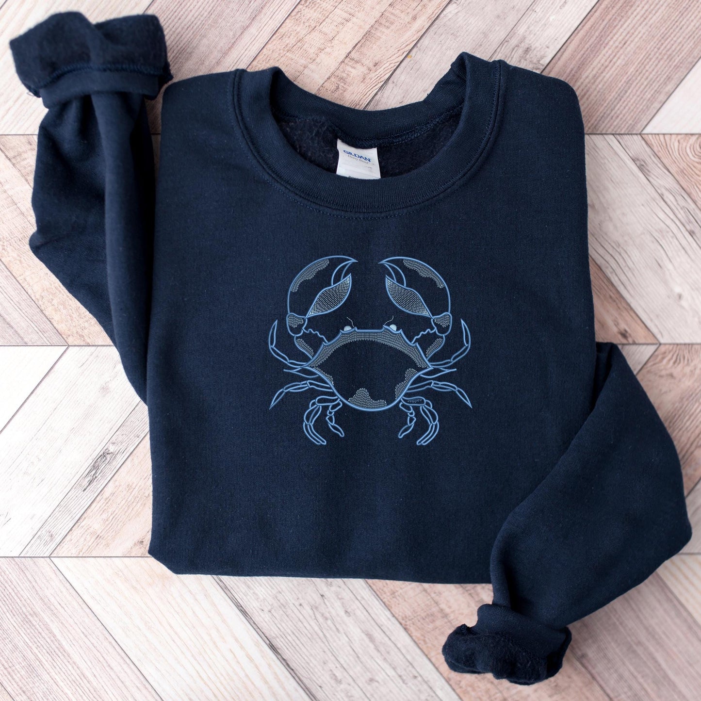 Blue Crab Sweater