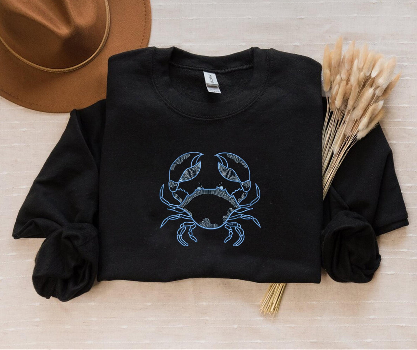 Blue Crab Sweater