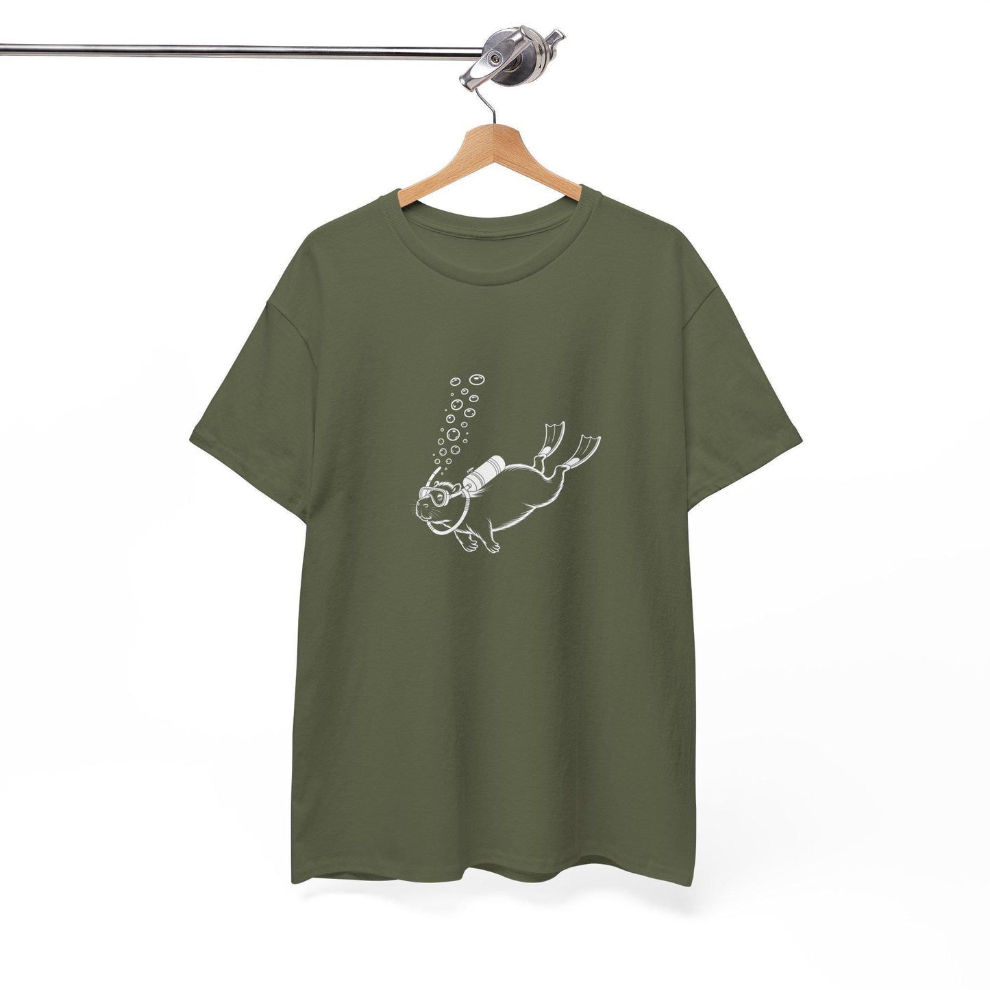 Capybara Scuba Diving Tee