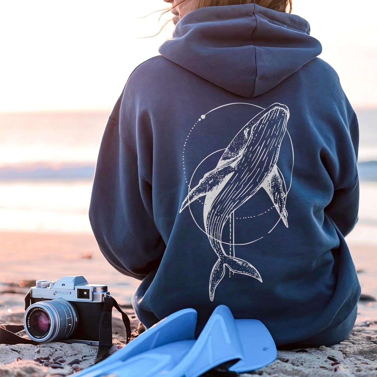 Whale Ocean Hoodie V2