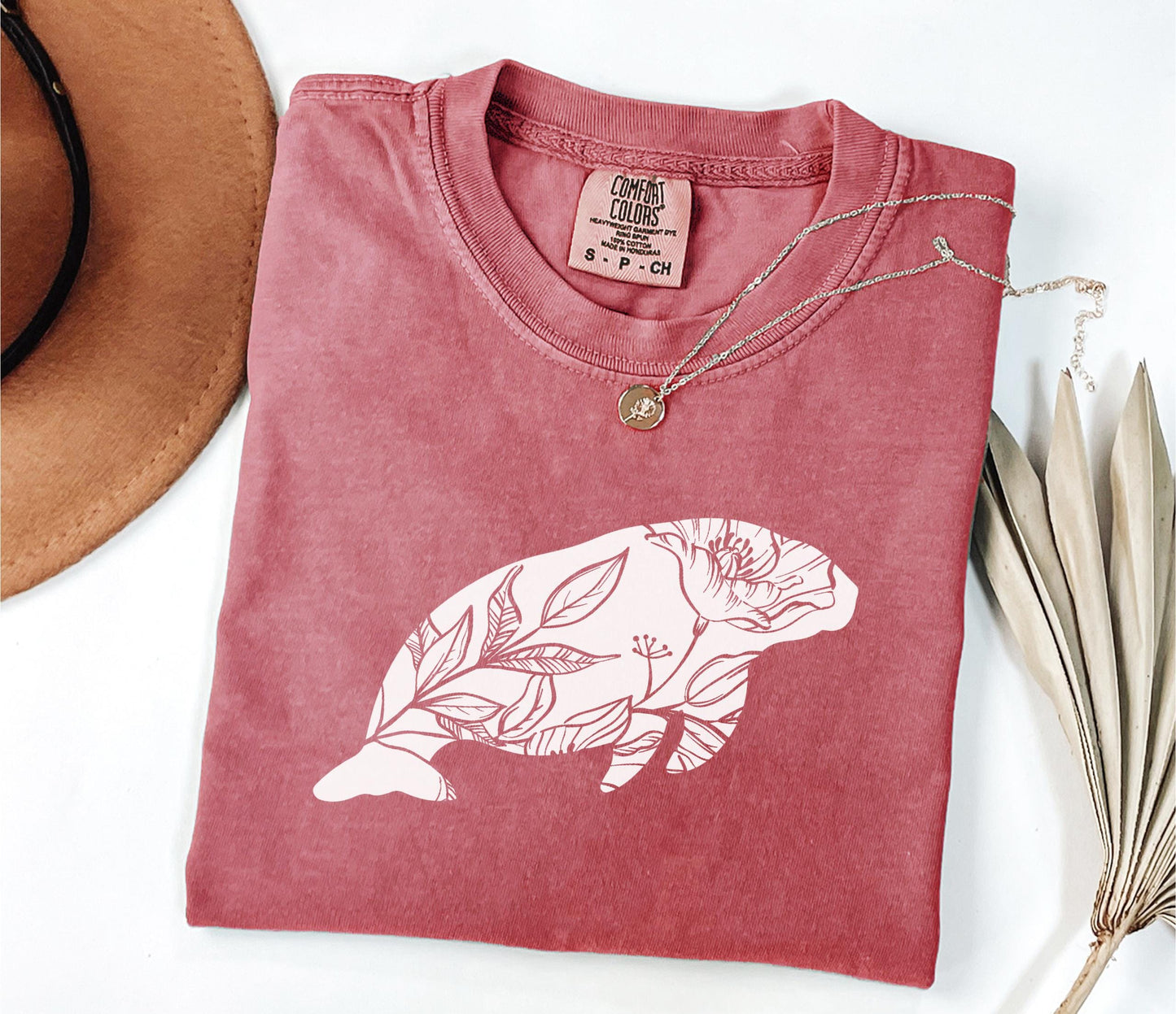 Floral Manatee Shirt
