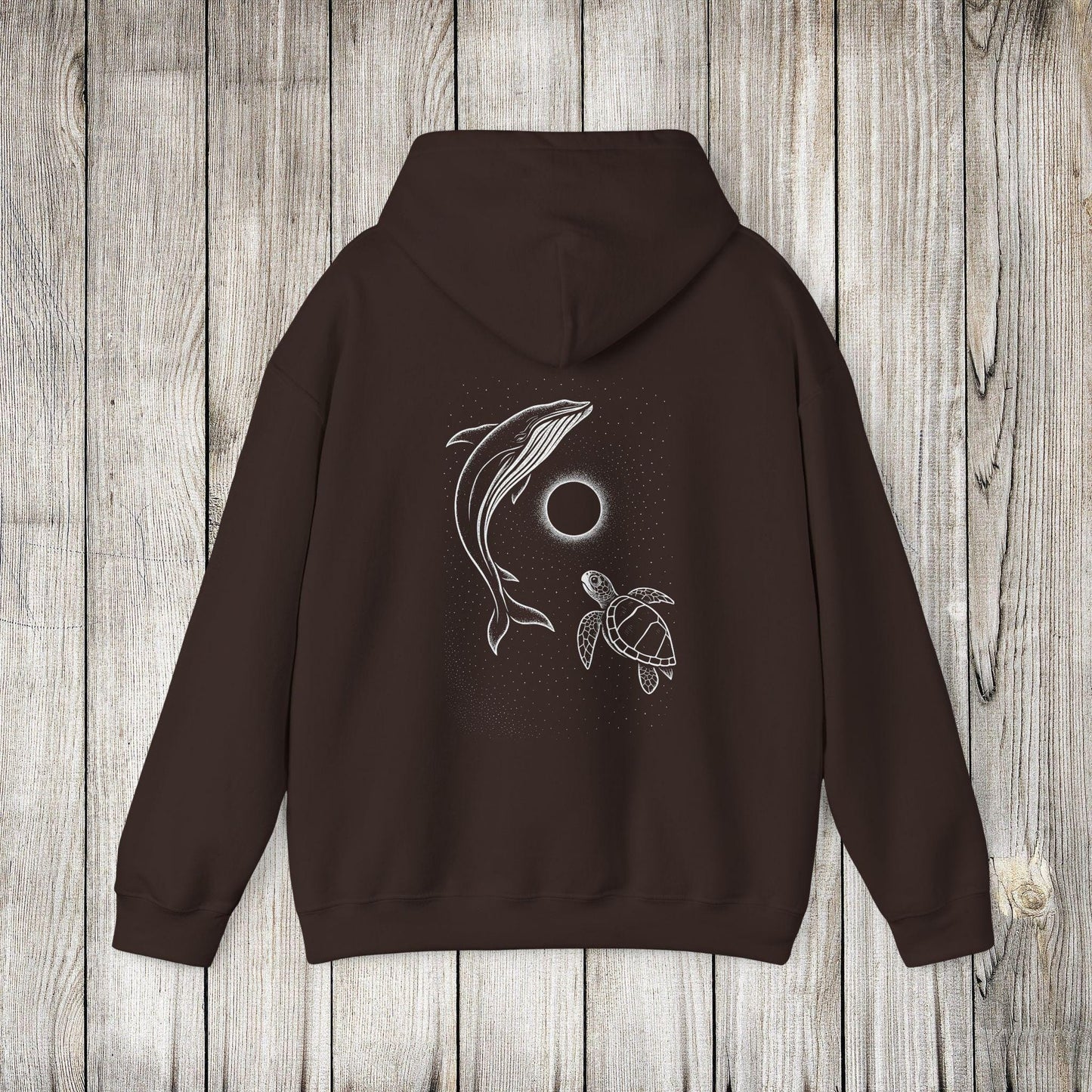 Whale Turtle Hoodie