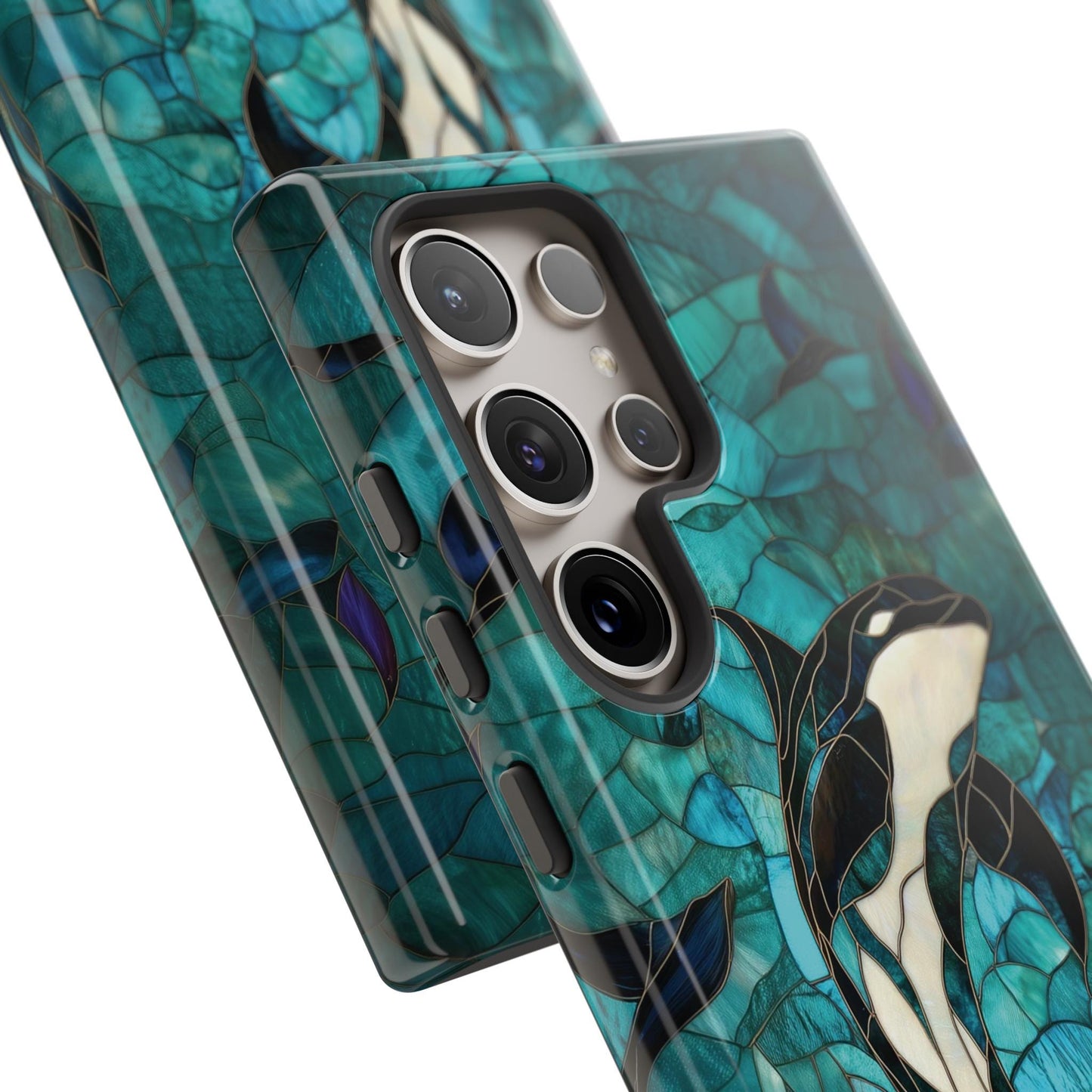 Majestic Orca Stained Case