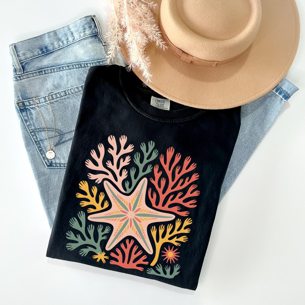 Floral Ocean Tee