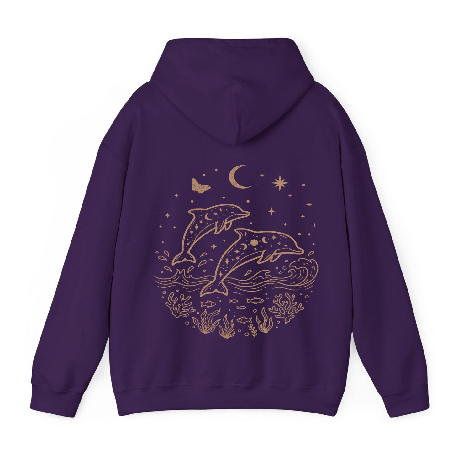 Celestial Dolphins Hoodie