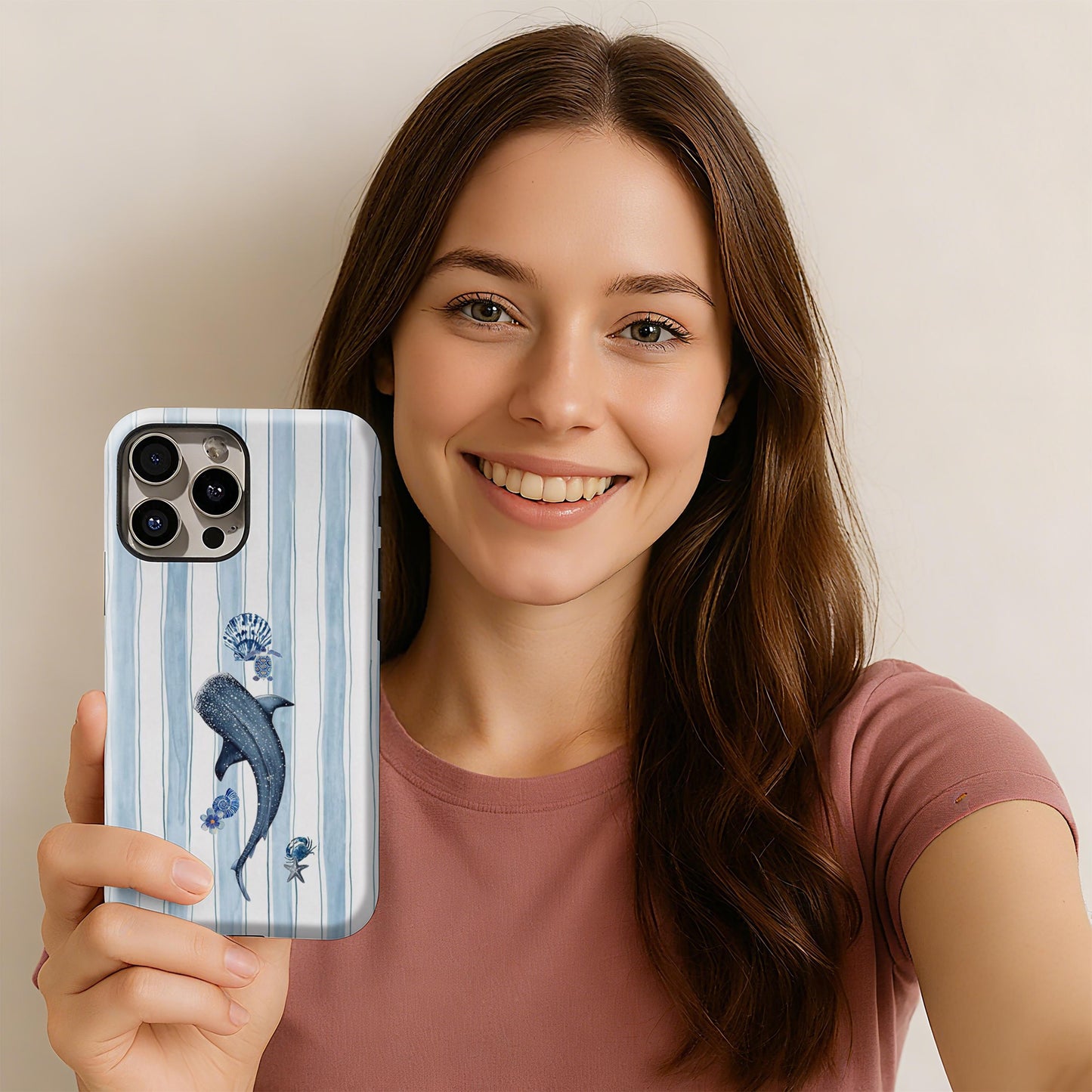 Whale Shark Striped Case
