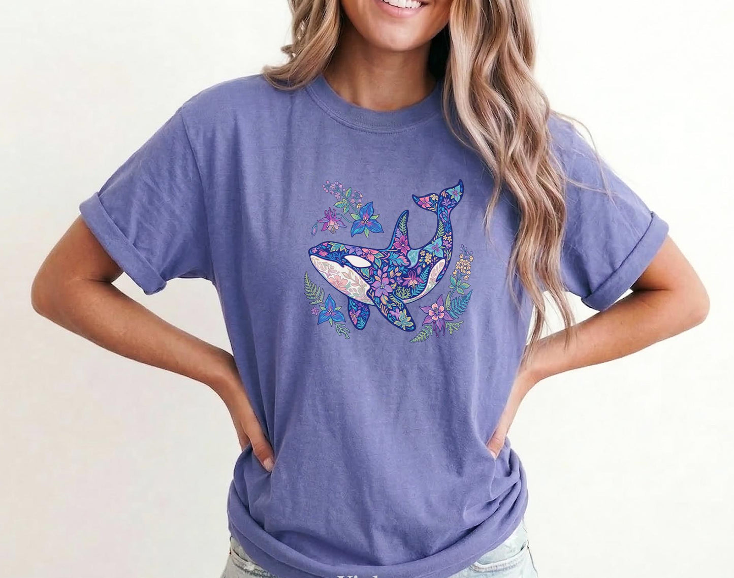 Floral Orca Shirt