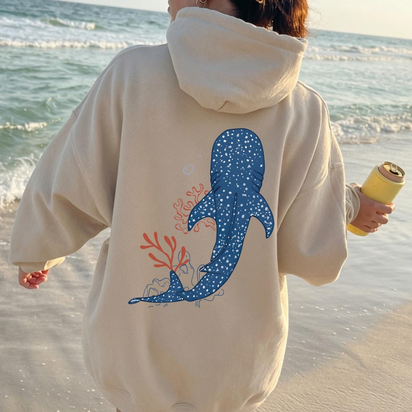 Whale Ocean Hoodie V9