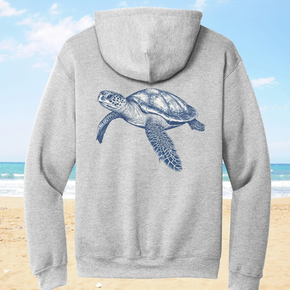 Sea Turtle Backprint Hoodie V1