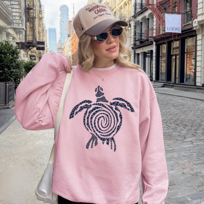 Ocean Turtle Sun Sweatshirt