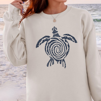 Ocean Turtle Sun Sweatshirt