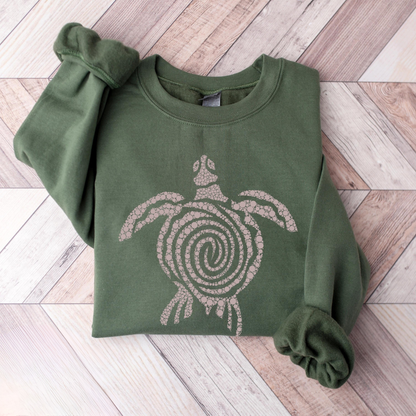 Ocean Turtle Sun Sweatshirt