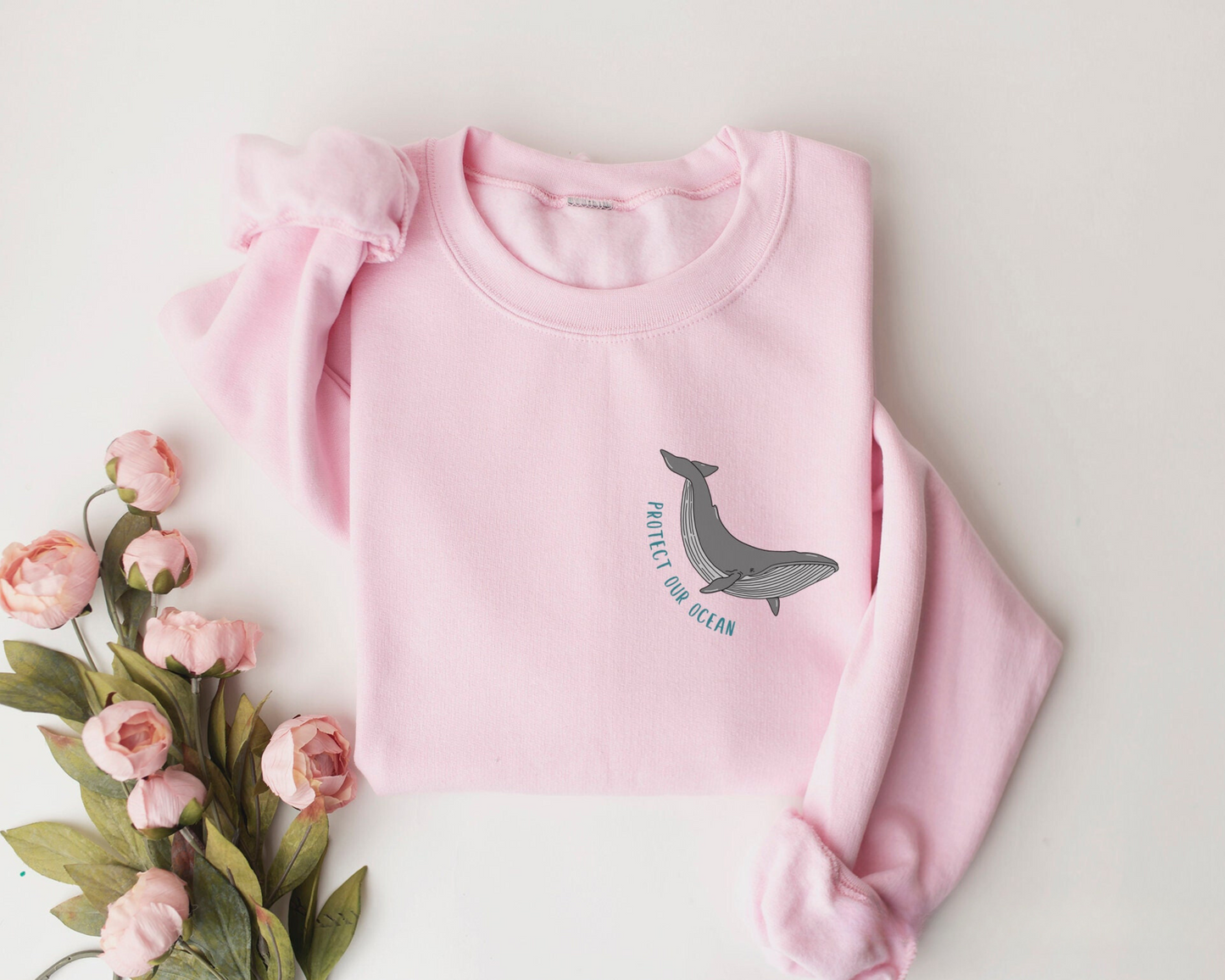 Protect Our Ocean Whale Sweater