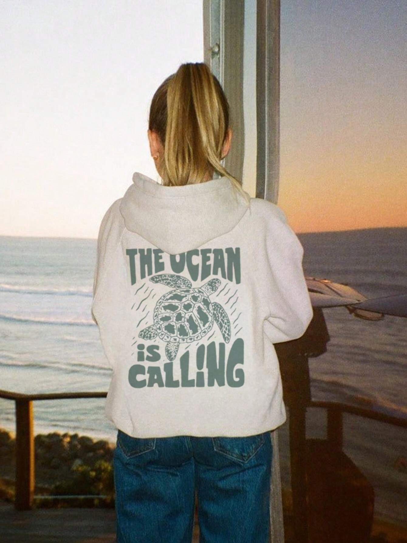 The Ocean Is Calling Hoodie