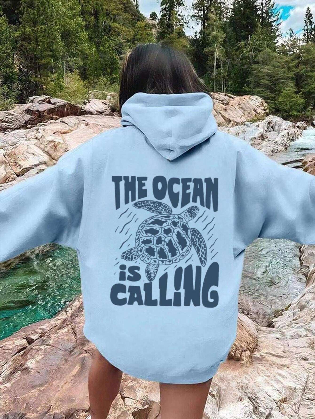 The Ocean Is Calling Hoodie