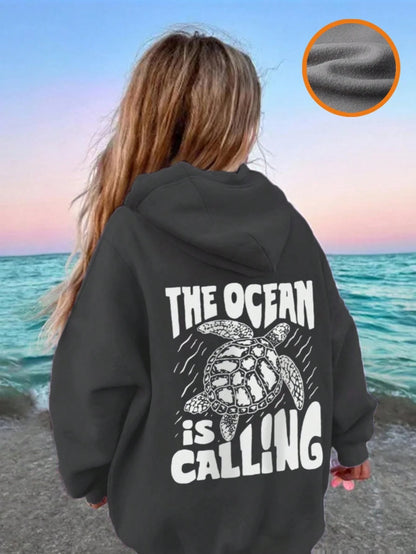 The Ocean Is Calling Hoodie