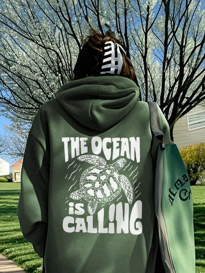 The Ocean Is Calling Hoodie