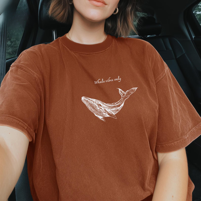 Whale Vibes Only T-Shirt