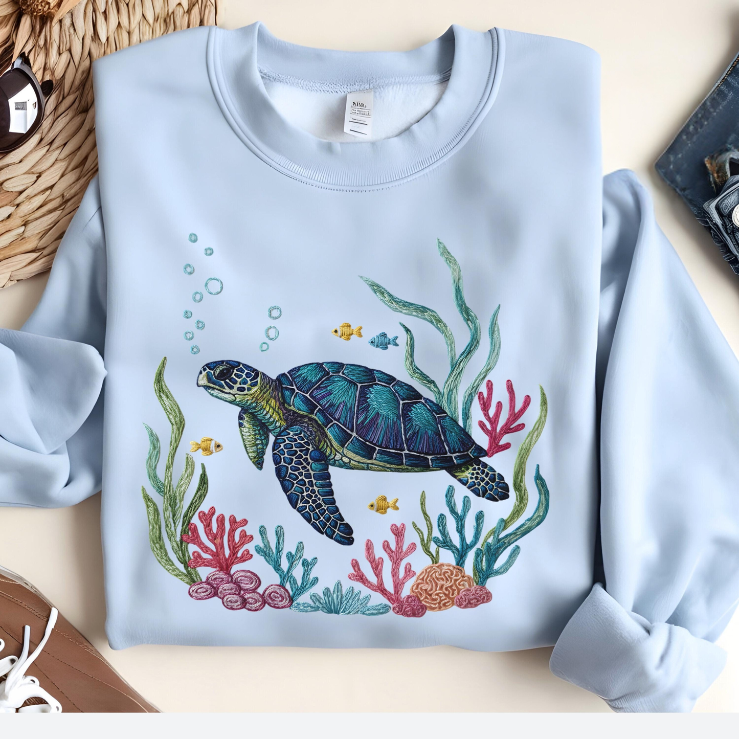 Ocean Turtle Sweatshirt 2