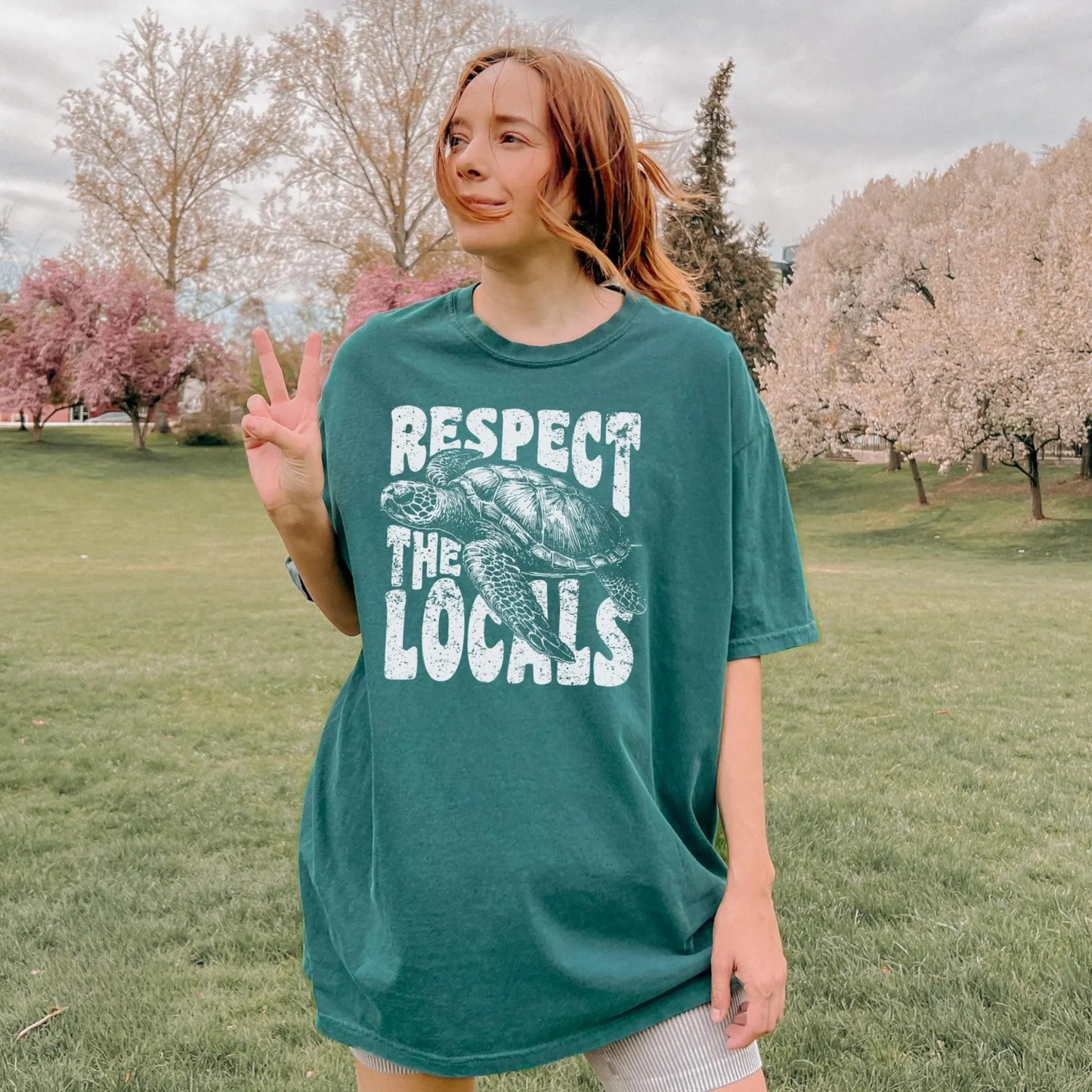 Respect The Locals Tee New