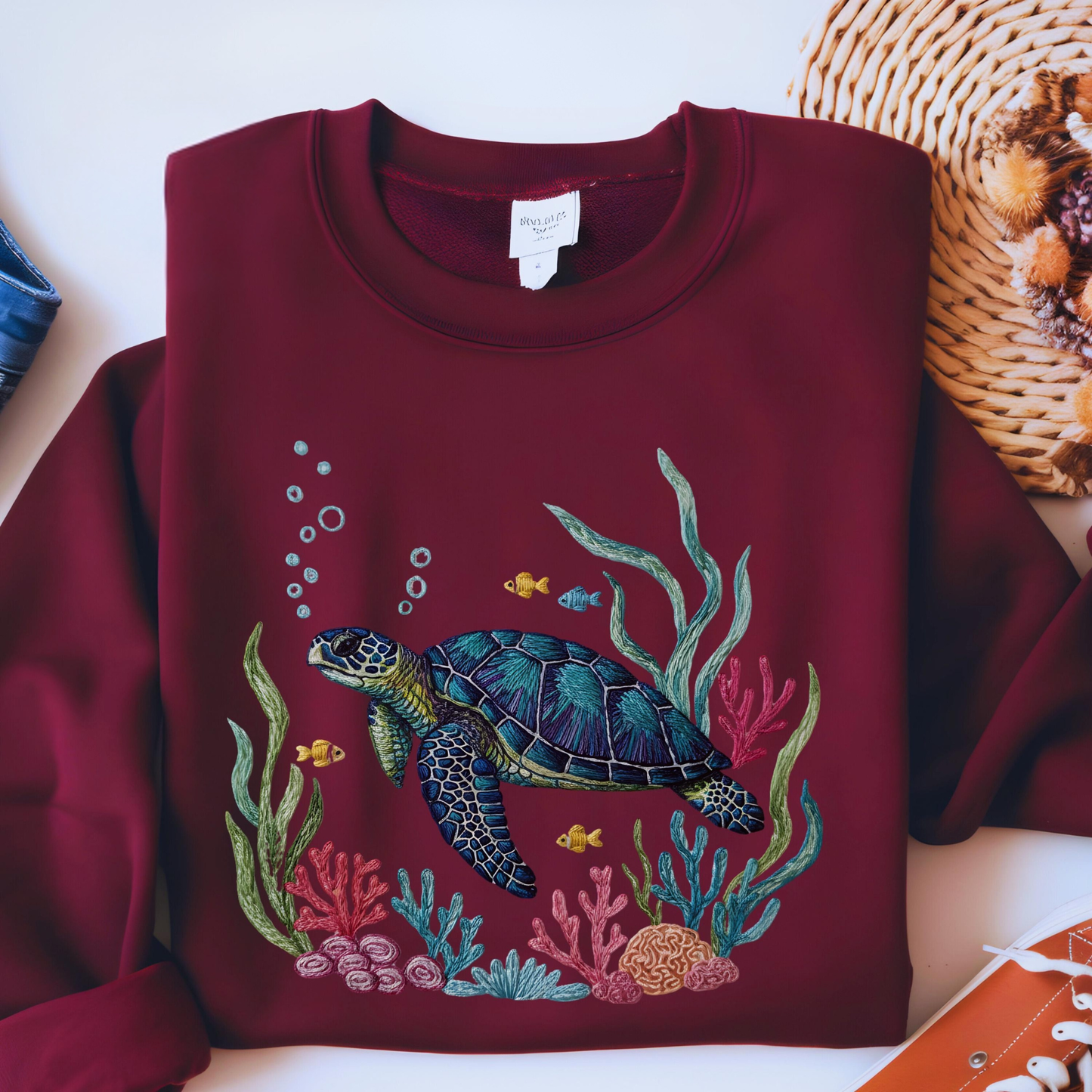 Ocean Turtle Sweatshirt 2