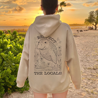 Respect The Locals Manatee Sweater