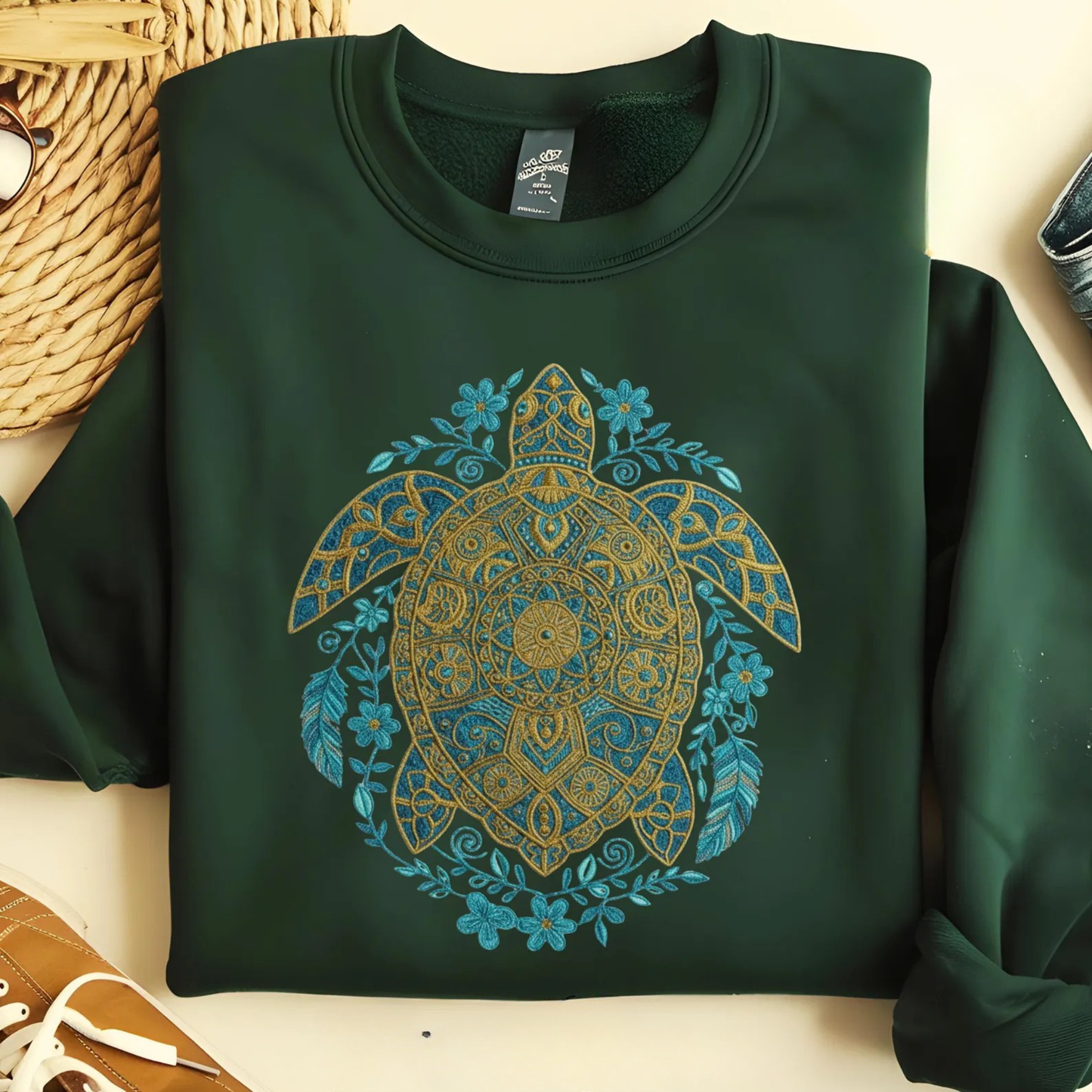 Ocean Turtle Sweater V4