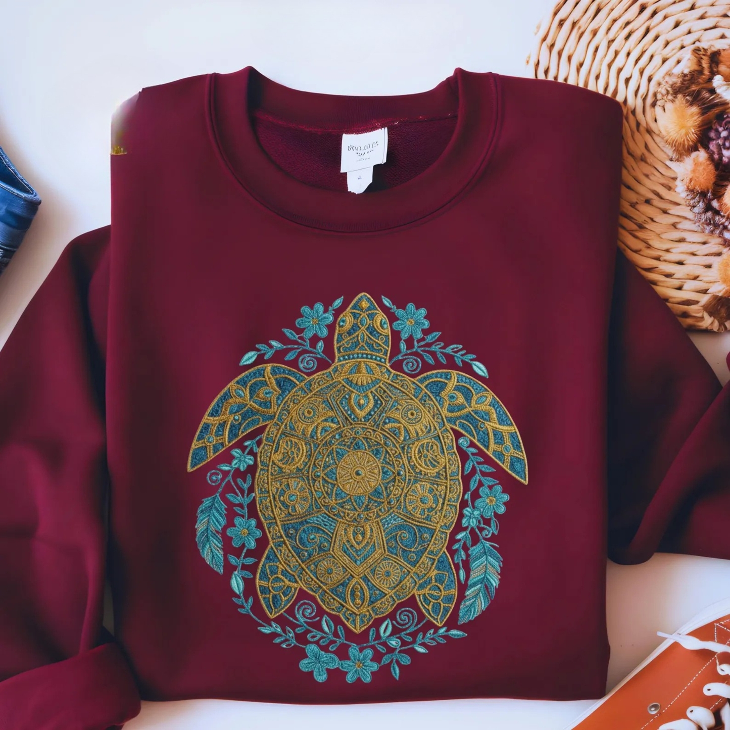Ocean Turtle Sweater V4