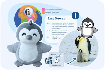 Penguin Adoption Plushie