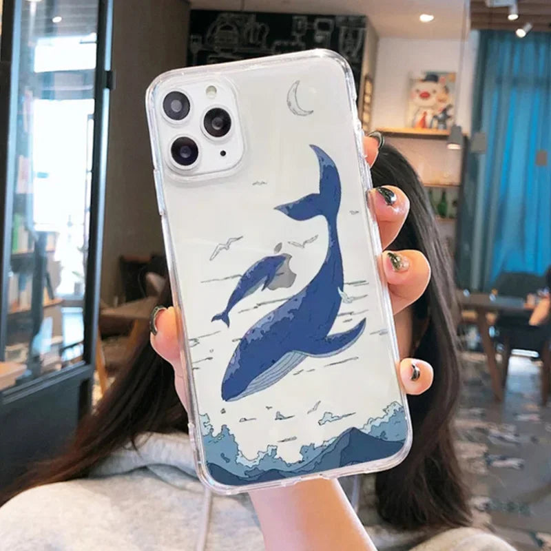 Blue Whale iPhone Case – Blue Ocean Project USA Blue Whale iPhone Case – Blue Ocean Project USA